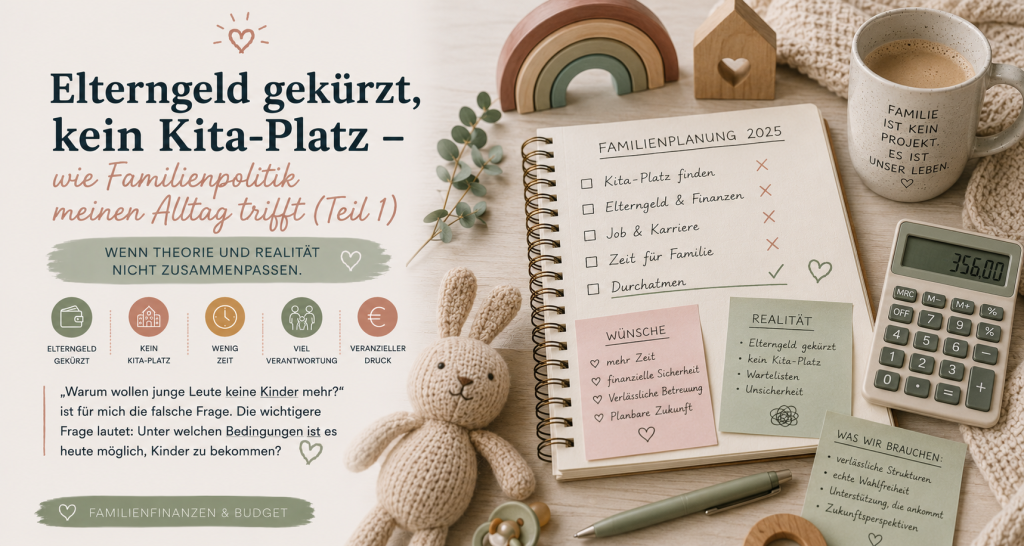 „Warum wollen junge Leute keine Kinder mehr?“ ist für mich die falsche Frage. Die wichtigere Frage lautet: Unter welchen Bedingungen ist es heute möglich, Kinder zu bekommen?