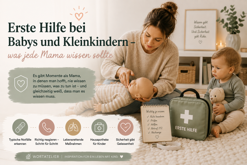 Es gibt Momente als Mama, in denen man hofft, nie wissen zu müssen, was zu tun ist – und gleichzeitig weiß, dass man es wissen muss.