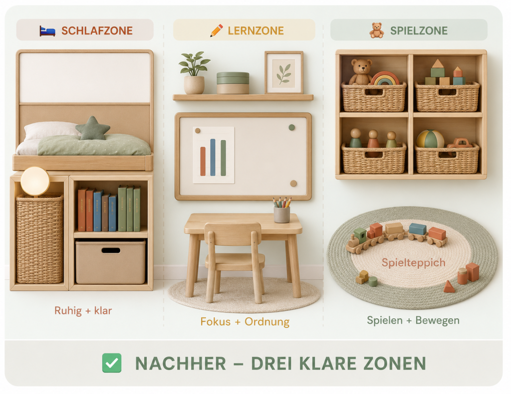 Nacher - Drei klare Zonen